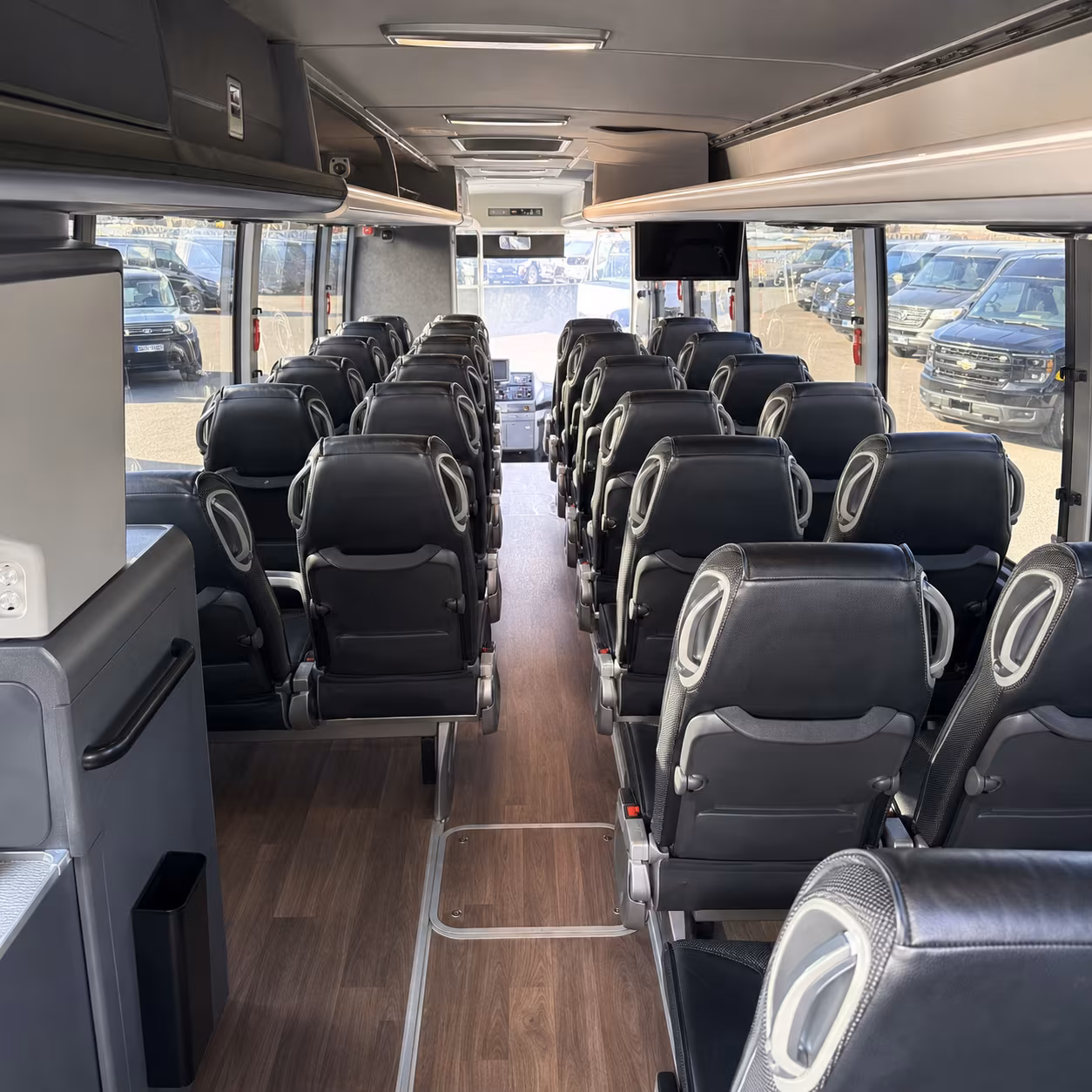 government employee commuter shuttles along the south orange county corridor