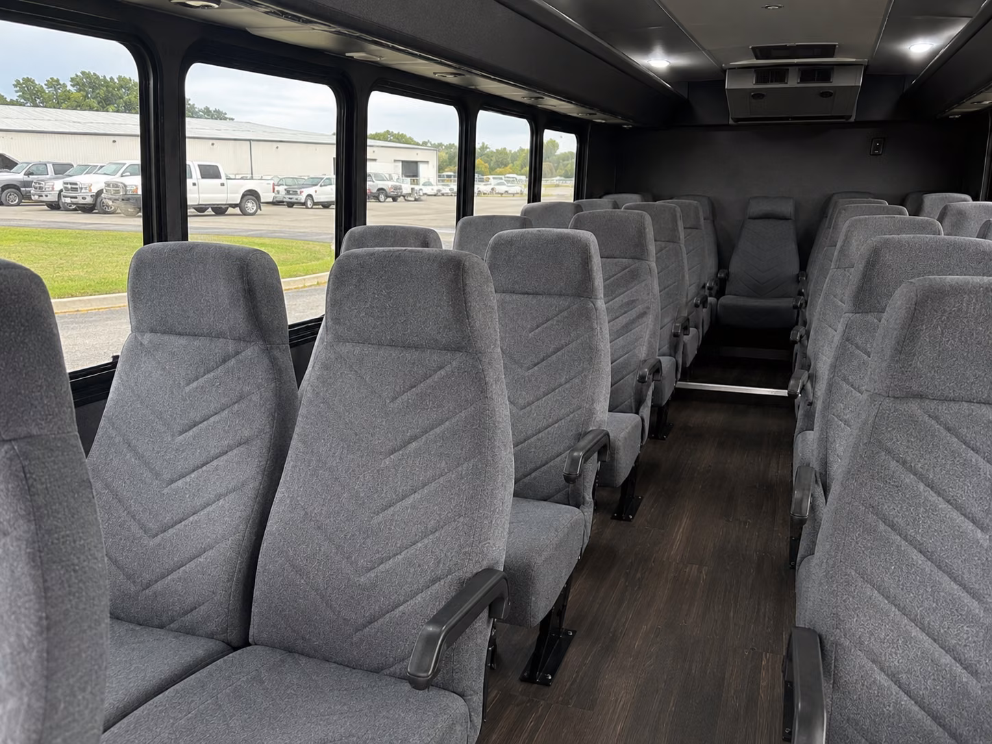 laguna niguel 15 passenger minibus interior