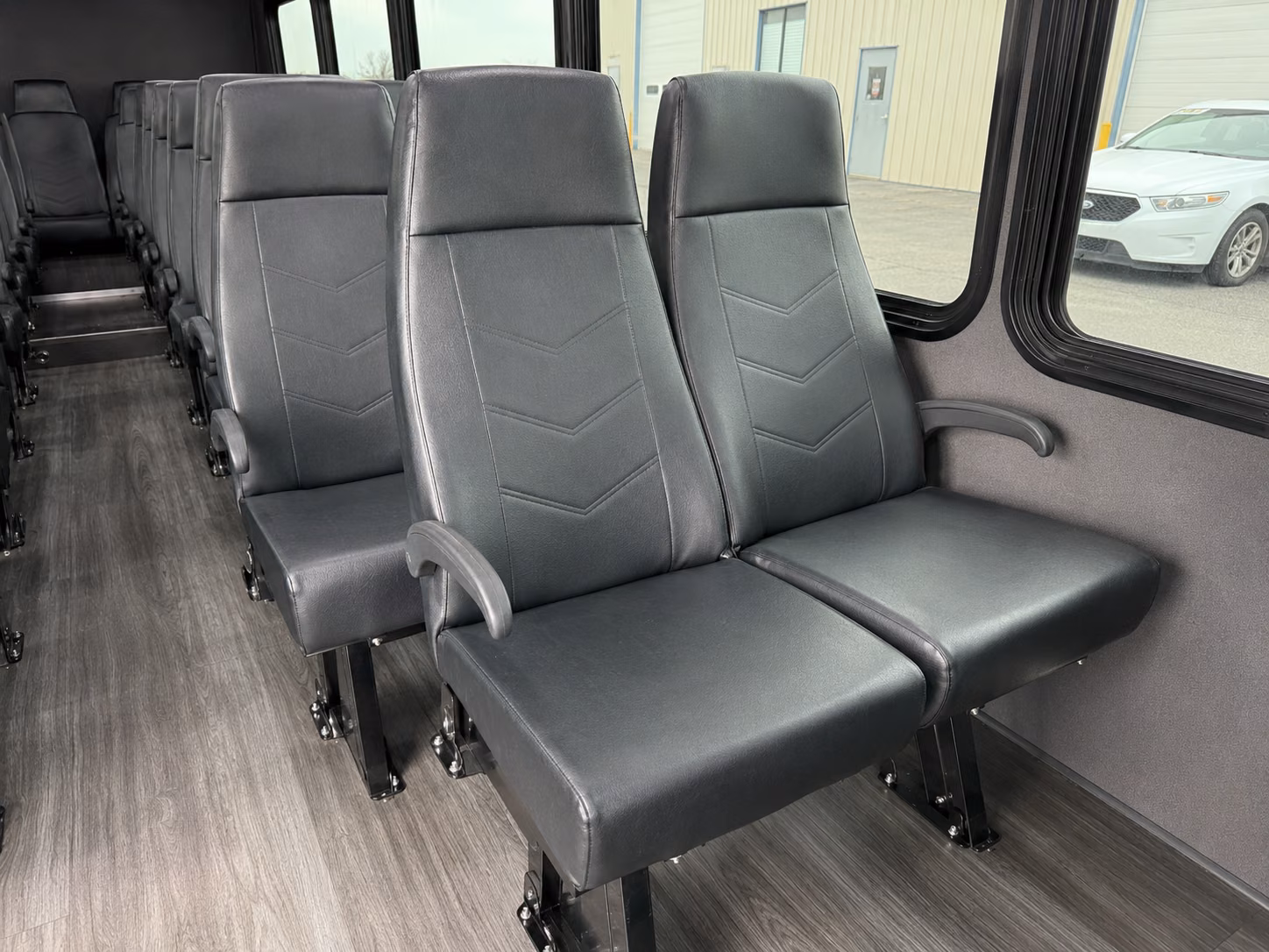 laguna niguel 20 passenger minibus inside