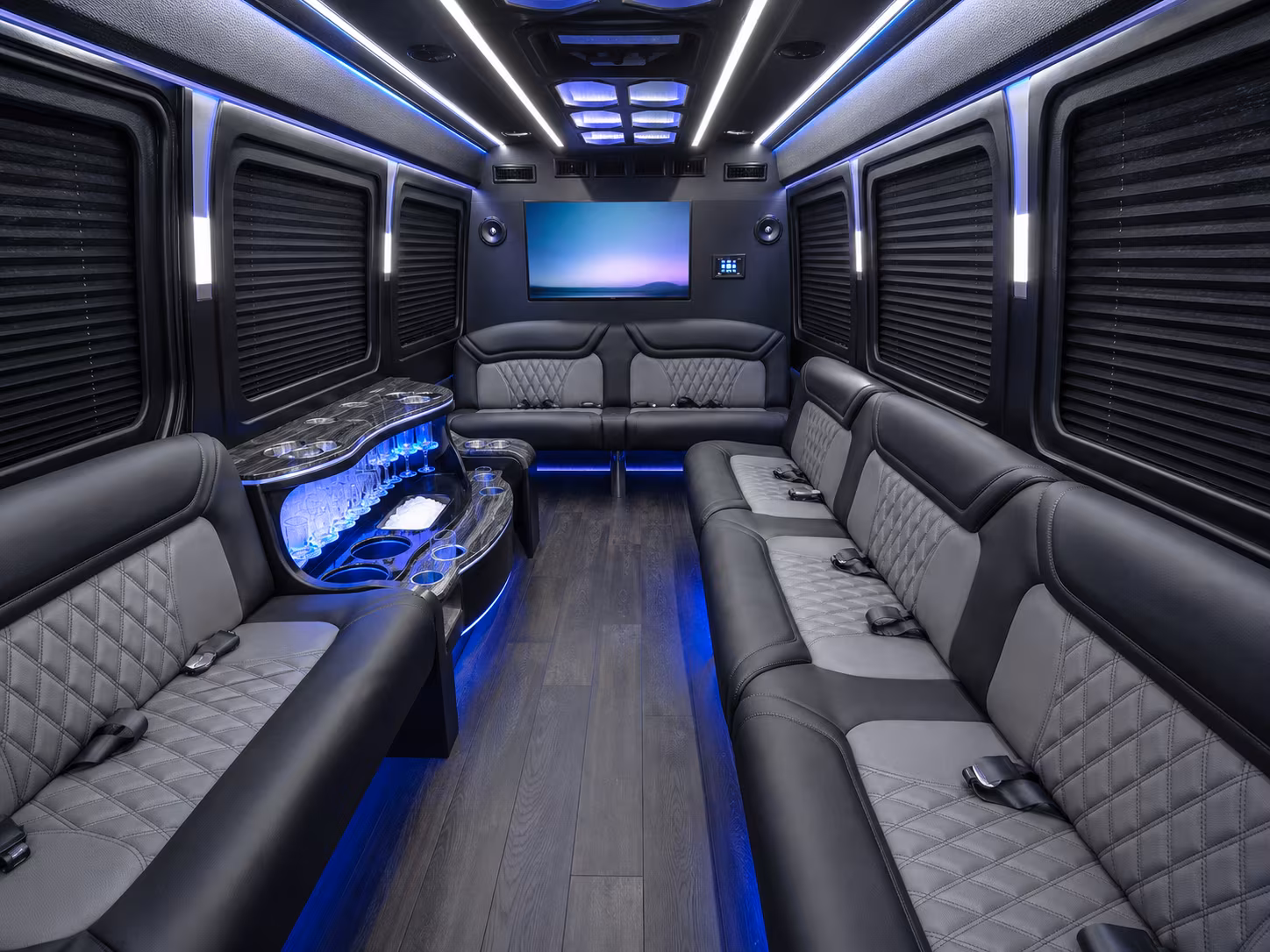 laguna niguel sprinter limousine inside