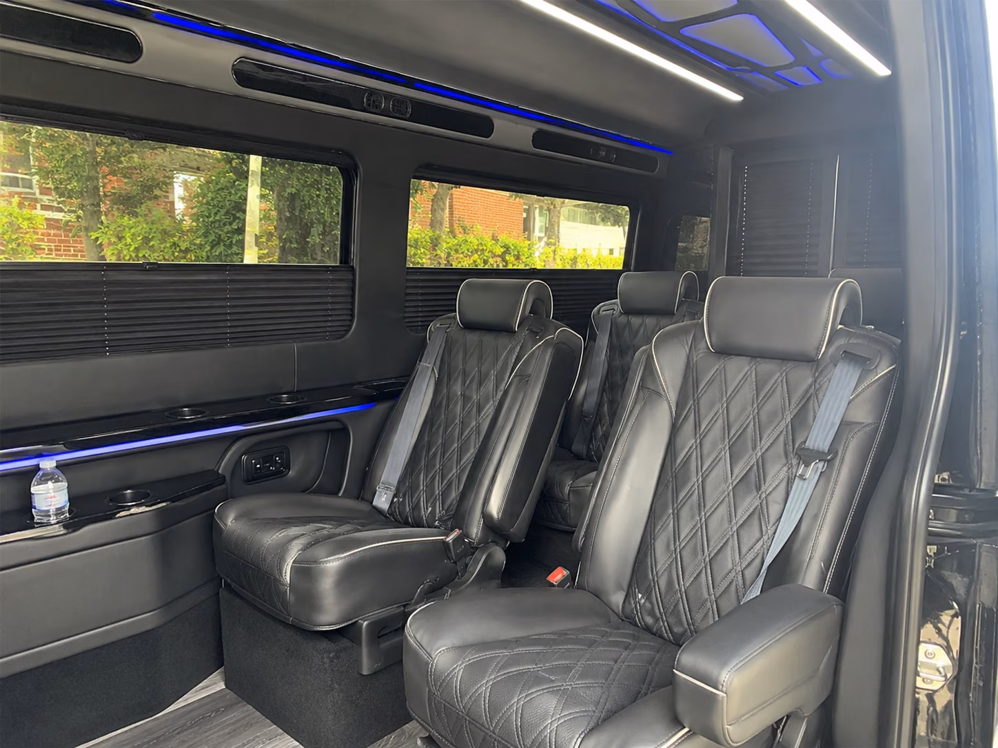 laguna niguel wedding transportation onboard seating