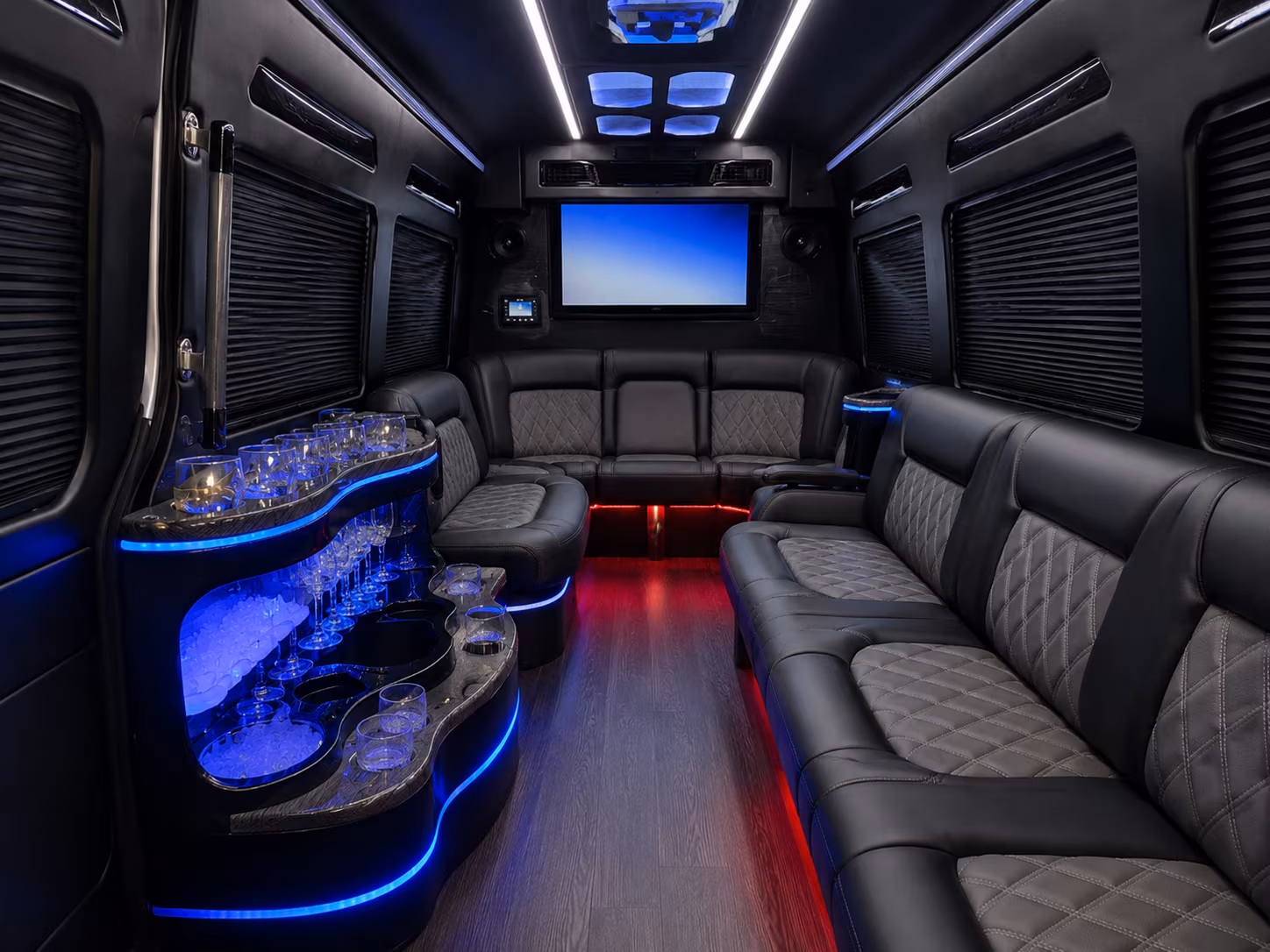 prom night pre party and dinner buses around south orange county