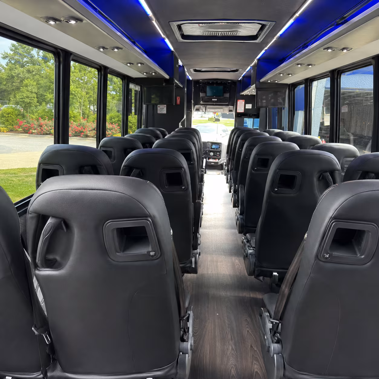 shuttle buses for laguna niguel wedding guests between hotels and venues